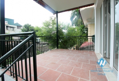 A small but nice and modern house with huge terrace and lakeview to rent in Tay Ho